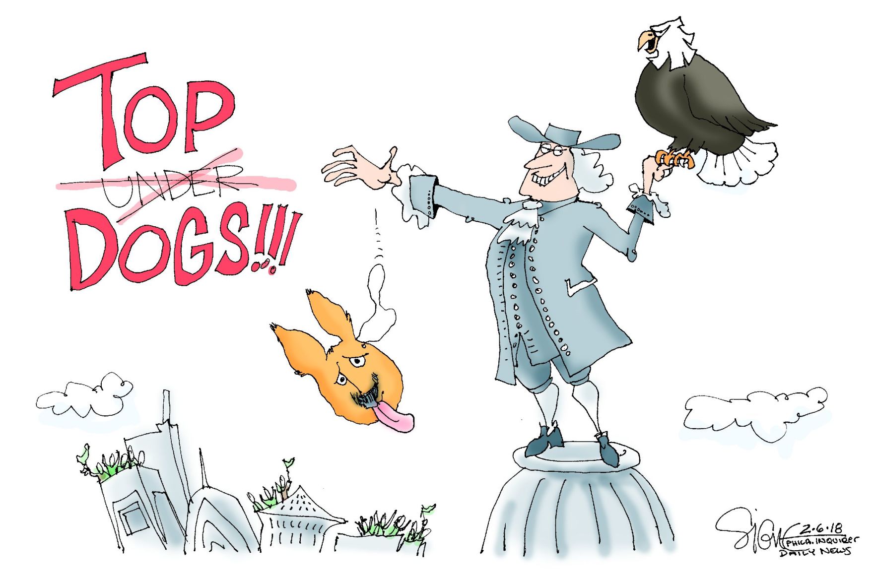 Signe Wilkinson editorial cartoon